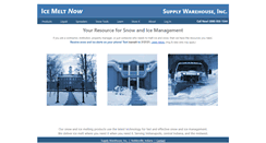 Desktop Screenshot of icemeltnow.com